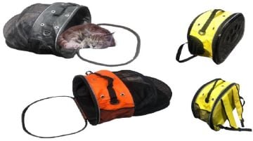 Fileli Yatak Olabilen Yeni Trend Kedi Köpek Taşıma Çantası