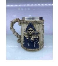 3 Boyutlu İskelet Parmakları Çelik 3D Kupa Bardak