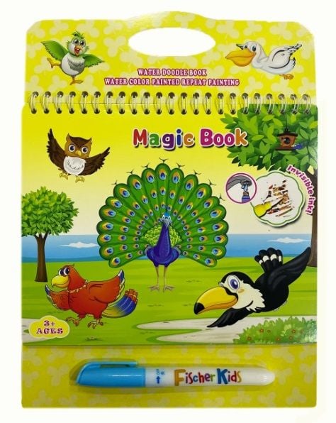 Hayvanlar Alemi Water Magic Sihirli Sulu Boyama Kitabı