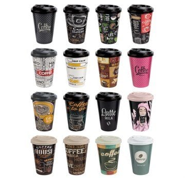 Desenli Kahve Bardağı 450ml
