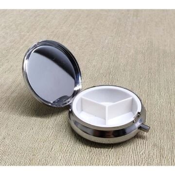 İstanbul Taksim Manzaralı Metal Ayna İlaç Kutusu Çok Amaçlı Organizatör