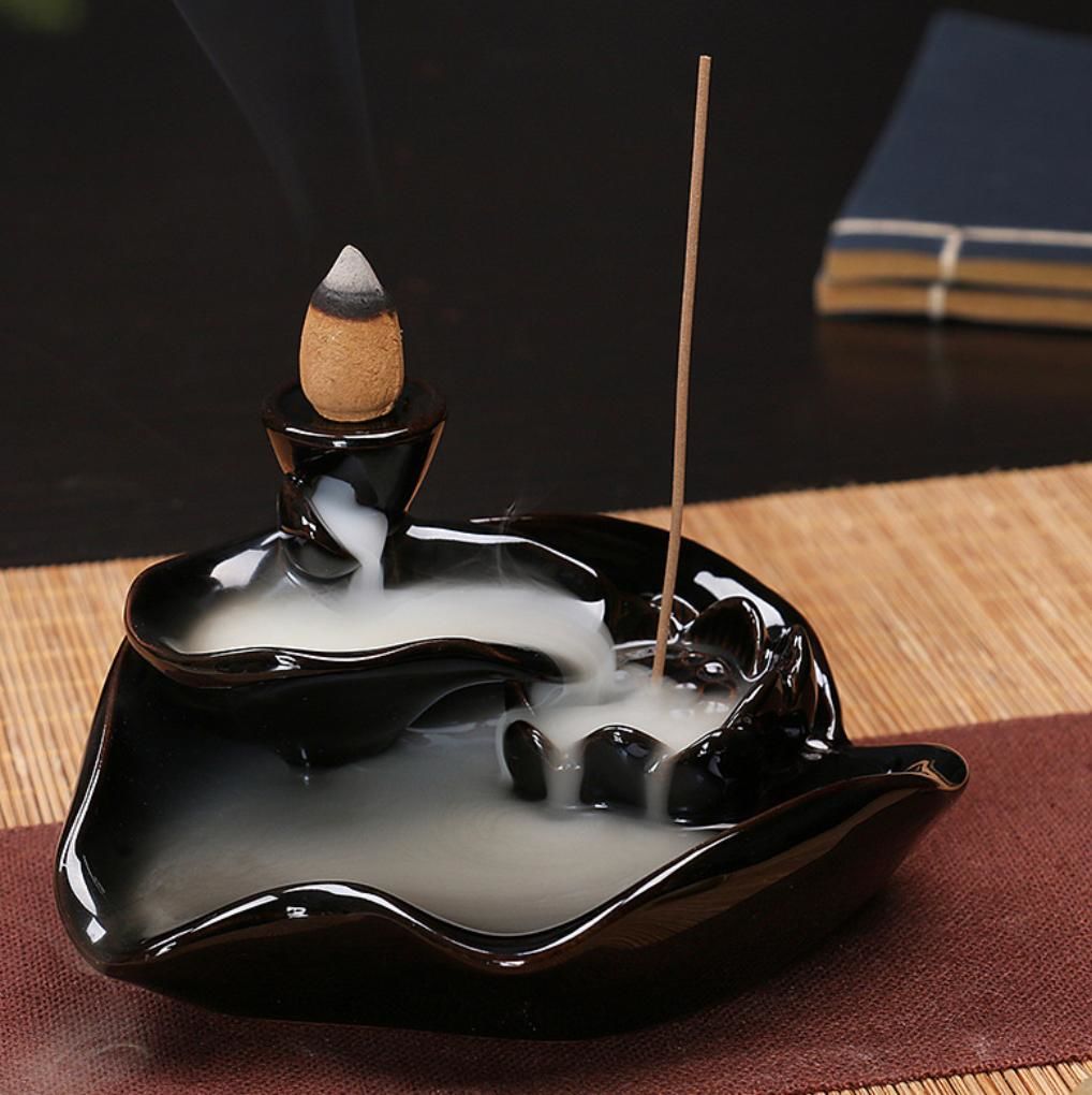 Seramik Dekoratif Çeşme Tasarım Ters Geri Akış ve Çubuk Tütsülük