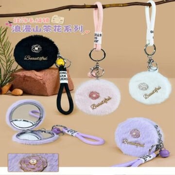 Beautiful Tasarımlı Soft Peluş Ayna (12 Adet)
