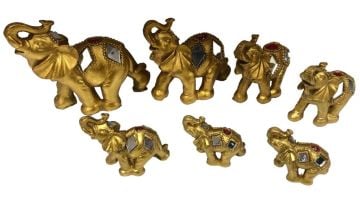 Polyester Parlak Gold 7'li Bereket Filleri