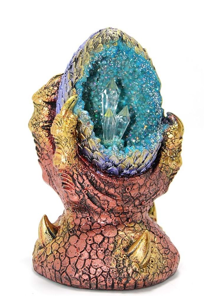 Dekoratif Polyester Penceli Dragon Tasarımlı Biblo (17.3 cm)