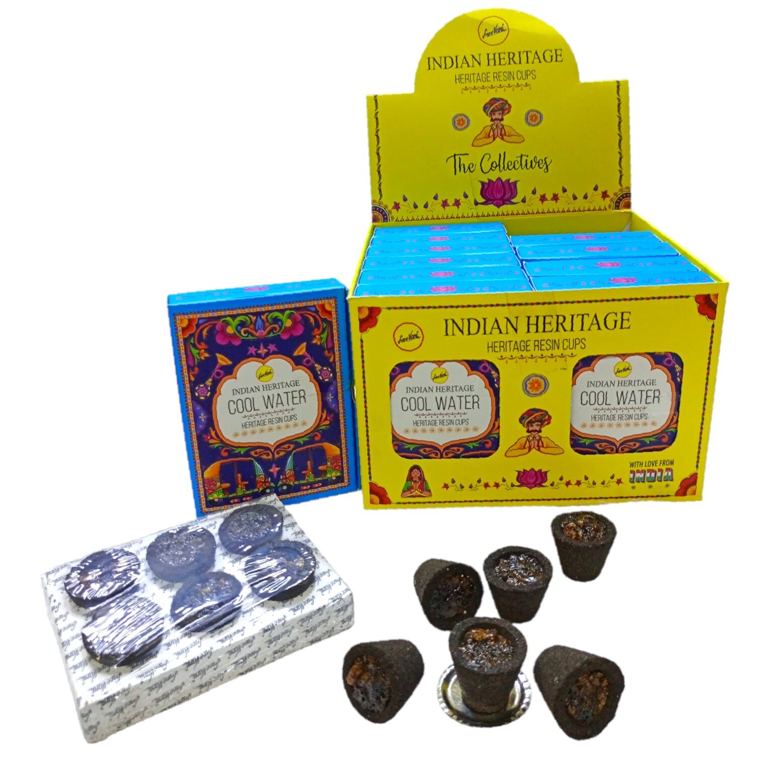 Sree Vani Cool Water Dış Mekan Cups Tütsü (6 Adet)