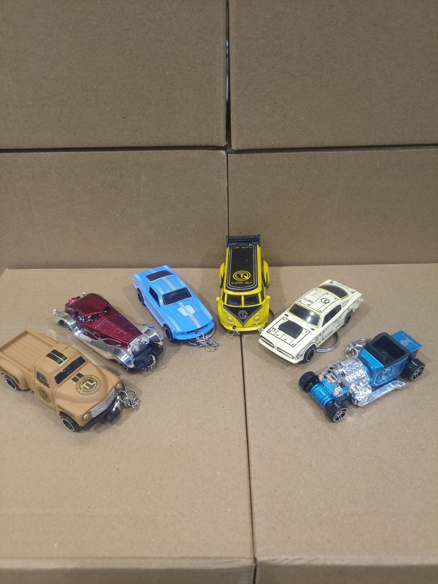 Minyatür Araba Die Cast Model Metal Araba Anahtarlık Model 4