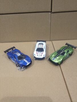 Minyatür Araba Die Cast Model Metal Araba Anahtarlık Model 10