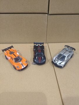 Minyatür Araba Die Cast Model Metal Araba Anahtarlık Model 10