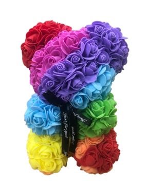 Renkli Solmayan Gül Ayıcık