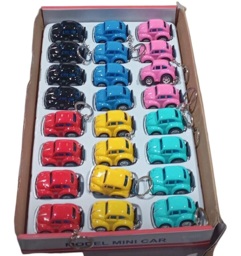 Metal Model Vosvos Çek Bırak Araba Anahtarlık (5cm x 3cm)