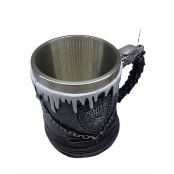 3D Game Of Thrones Winter İs Coming Çelik Kupa Bardak