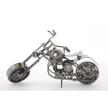 Metal Bilyeli Motorsiklet Maketi (15 cm)