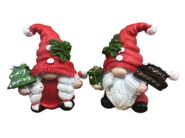 Dekoratif Yılbaşı Şans Cücesi Biblosu (10 cm 2 Adet)