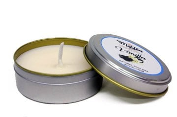 Vanilla Mum Kokulu Mini Teneke Soya Wax
