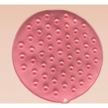 Yuvarlak Tasarımlı Güçlü Vantuzlu Banyo Sırt ve Kaymaz Masaj Matı