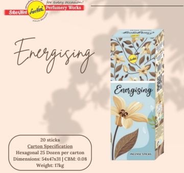 Sree Vani Energising Çubuk Tütsü Incense Sticks (120 Adet)
