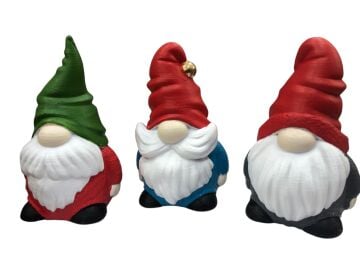 Dekoratif Polyester Şans Cücesi Biblosu (3 Adet 13 cm)