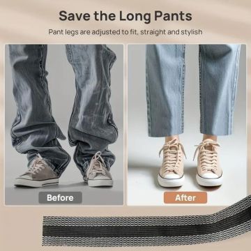 Kendinden Yapışkanlı Esnek Pantolon Kıvırma Şeridi