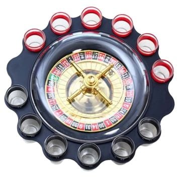 Rus Ruleti Drinking Roulette 12 Shot Bardaklı İçki Oyun Seti