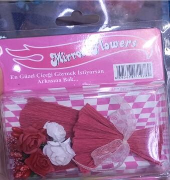 Sevgililer Günü Özel Tasarımlı Mirror Flowers Çiçek Buketi Ayna