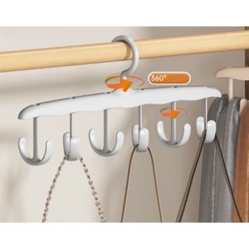 Çok Amaçlı 12 Kancalı Askı