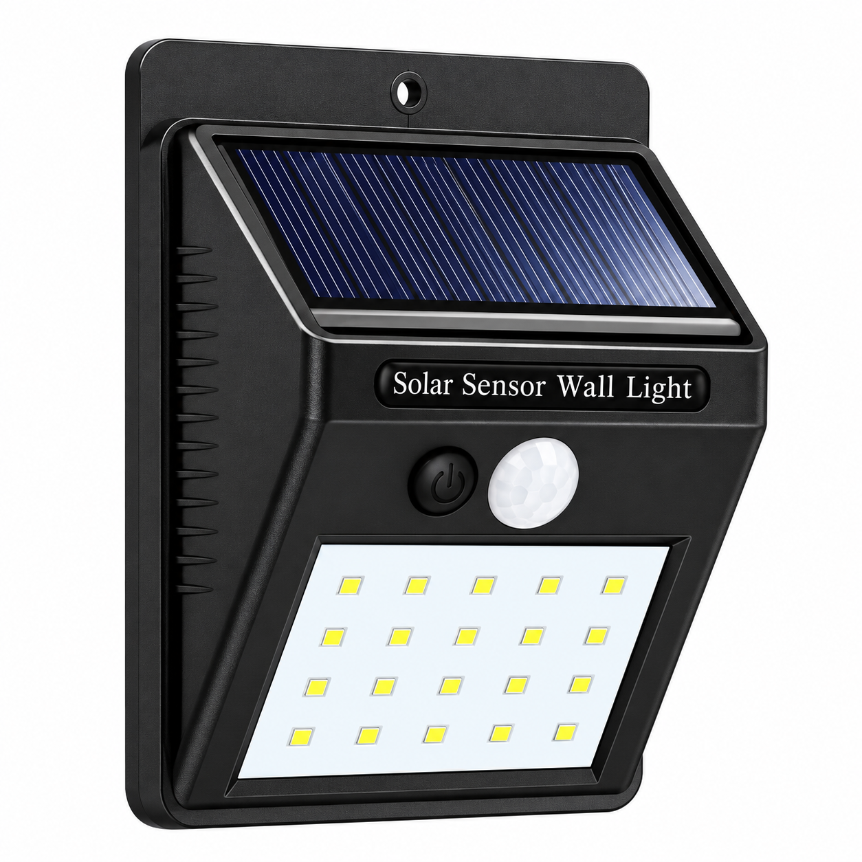 Solar Güneş Enerjili Dış Mekan Bahçe Duvar Lambası 20Ledli