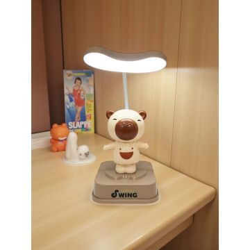 Sallanan Capybara Şeklinde Masa Lambası