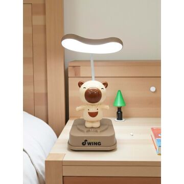 Sallanan Capybara Şeklinde Masa Lambası