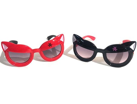 Renkli Kedi Çerçeve Çocuk Güneş Gözlüğü