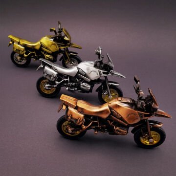 Dekoratif Nostaljik Vintage Metal Motor