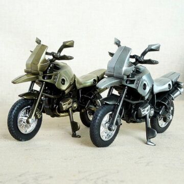 Dekoratif Nostaljik Vintage Metal Motor