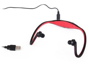Sport Kablosuz Mp3 Çalarlı Kulaklık Fm Radyo