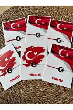 Ay Yıldız Tasarımlı Çocuk Bilekliği