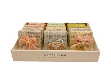 Çocuklara Hediye Keten Kumaşlı El Makyaj Aynası