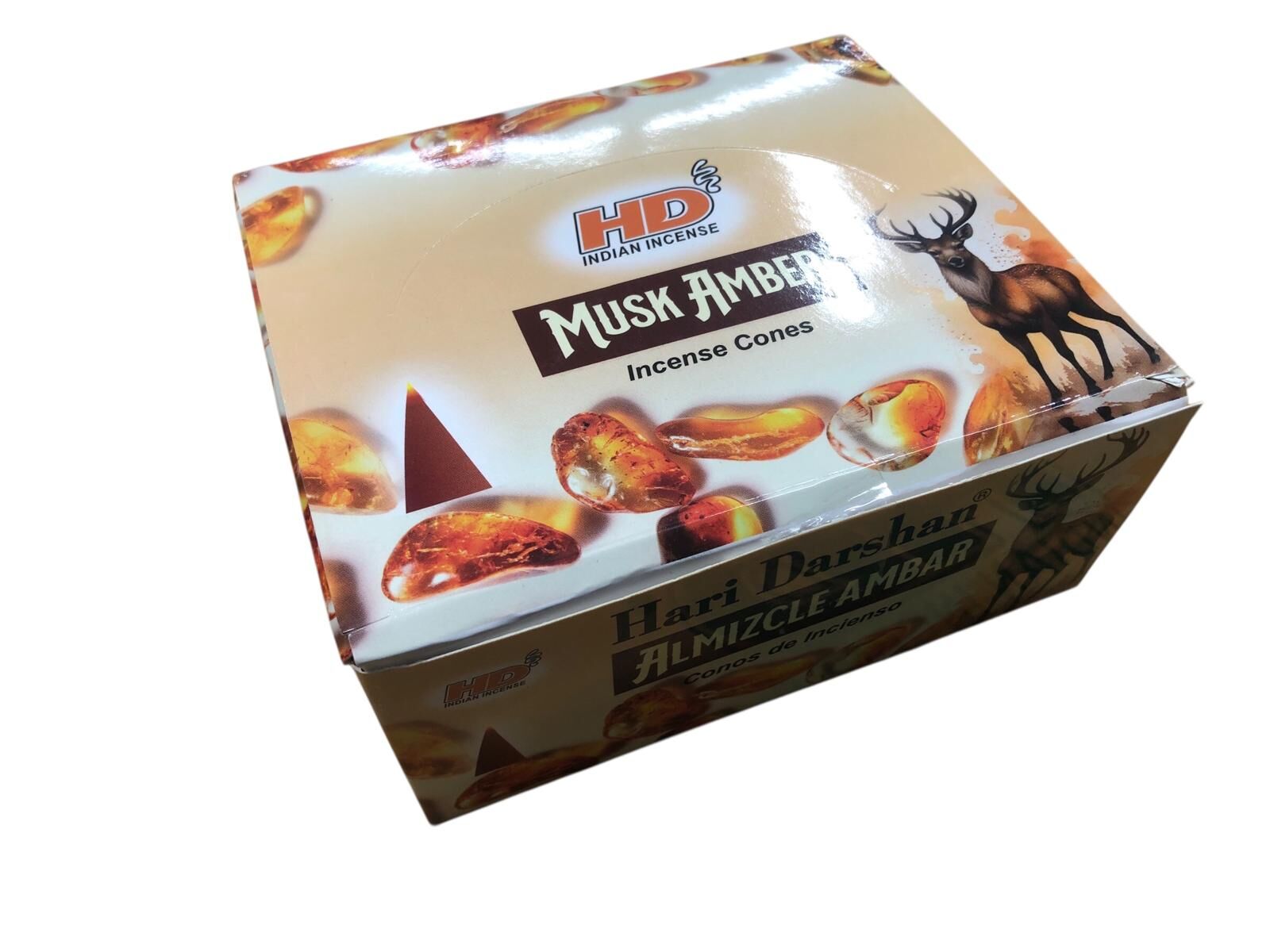 Hd Amber Musk Konik Tütsü Incense Cones (120 Adet)