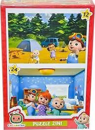 Cocomelon 2 Si 1 Arada Puzzle 12-24 Parça