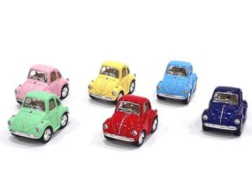 Mini Metal Model Vosvos Çek Bırak Araba