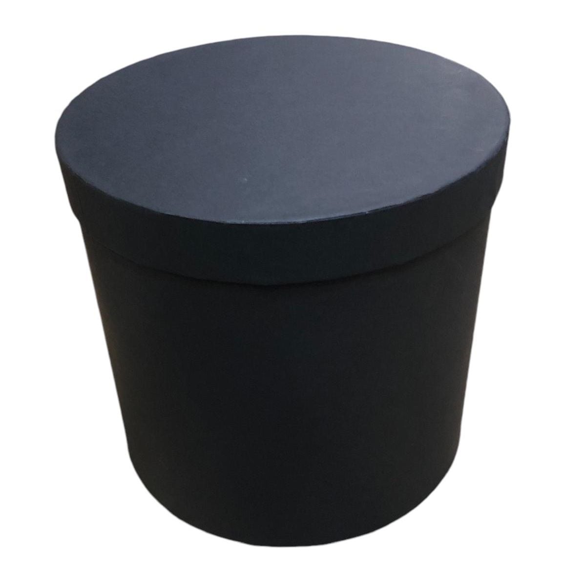 Siyah Silindir Hediye Kutusu