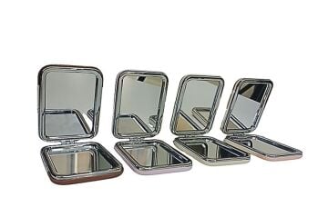 Çocuklara Hediye Capy Bara Deri El Makyaj Aynası