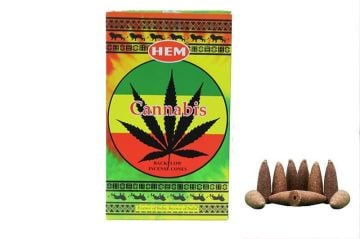 Hem Cannabis Back Flow (Geri Akış) Konik Tütsü 120 (Adet)