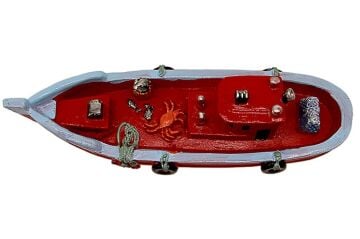 Dekoratif Marin Balıkçı Teknesi Biblosu