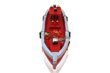 Dekoratif Marin Balıkçı Teknesi Biblosu