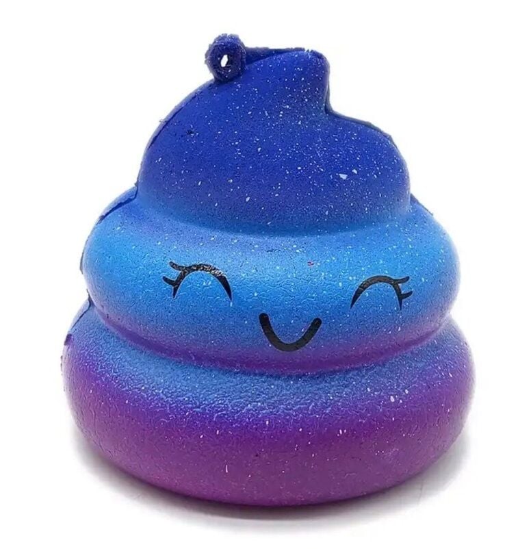 Galaxi Poo Kakacık Tasarımlı Peluş Squishy Oyuncak
