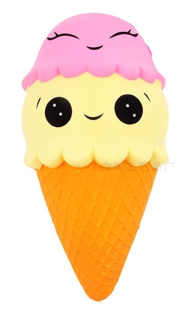Dondurma Külah Tasarımlı Peluş Squishy Oyuncak