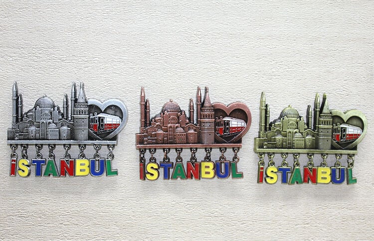 Sarkaçli İstanbul Temalı Magnet Alk4314