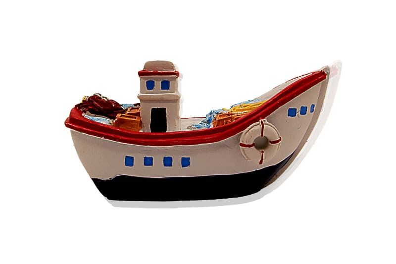 Hediyelik Marin Balıkçı Teknesi Biblosu