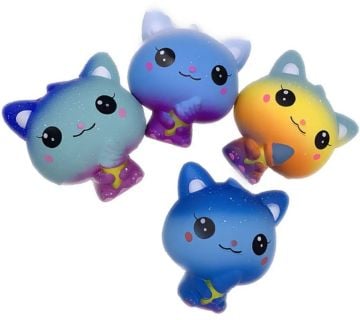 Gökkuşağı Tasarımlı Peluş Squishy Oyuncak
