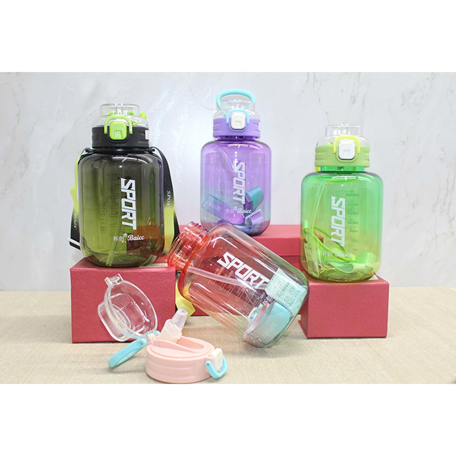 Pipetli Suluk Matara (1100 ML)