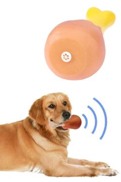Köpekler İçin Tavuk Budu Kışkırtıcı Sesli Oyuncak